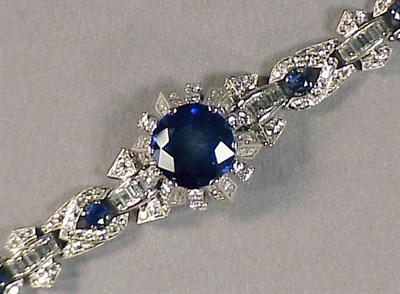 Lot 544 - Diamond, Synthetic Sapphire and Sapphire...
