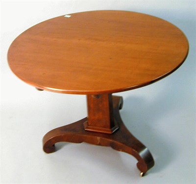 Lot 281 - Classical Mahogany Tilt-Top Breakfast Table...