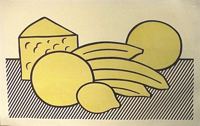 Lot 119 - Roy Lichtenstein YELLOW STILL LIFE (CORLETT...
