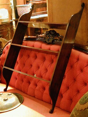 Lot 245 - Georgian Style Mahogany Hanging Curio Shelf