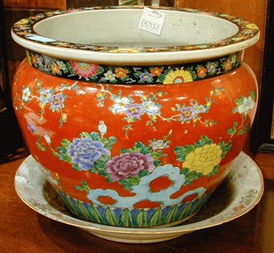 Lot 251 - Two Chinese Polychrome-Decorated Porcelain...