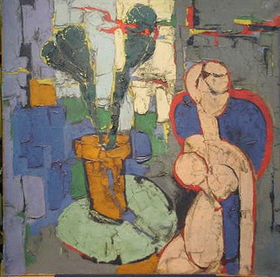 Lot 64 - Attributed to Claude Venard NATURE MORTE Oil...