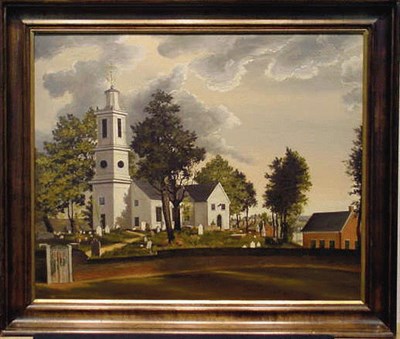 Lot 72 - American School 19th/20th Century VIEW OF A...