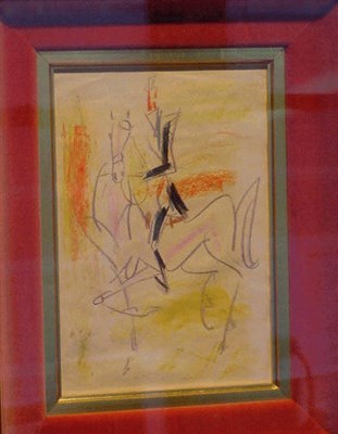Lot 33 - Gen Paul French, 1895-1975 HORSE AND RIDER...