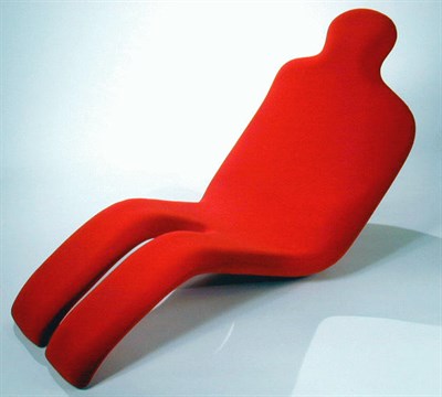 Lot 321 - Bouloum Chair Olivier Morgue With red stretch...