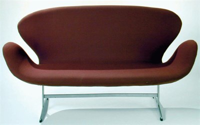 Lot 157 - Swan Settee Arne Jacobsen, Denmark, 1957 With...