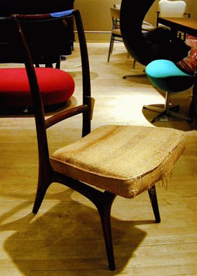 Lot 234 - Pair of Mahogany Side Chairs Vladimir Kagan...