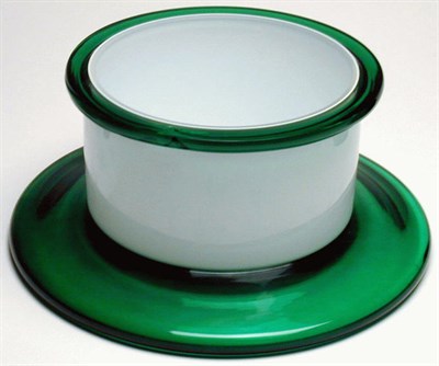 Lot 289 - Vistosi Glass Fruit Bowl Ettore Sottsass for...