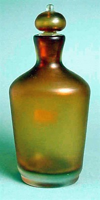 Lot 257 - Murano Inciso Glass Decanter Of shouldered...
