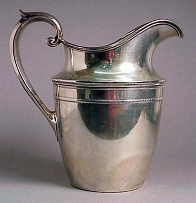 Lot 333 - Sterling Silver Water Pitcher and Sterling...