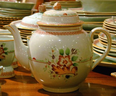 Lot 375 - Group of Calyx Ware Stoneware Approximately...