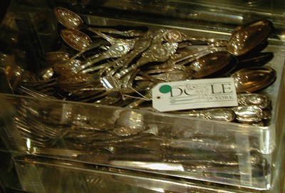 Lot 349 - American Sterling Silver Partial Flatware...