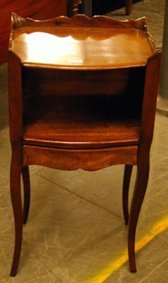 Lot 394 - Provincial Louis XV Style Mahogany Side Table