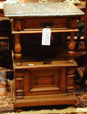 Lot 436 - Pair of Renaissance Revival Marble Top...