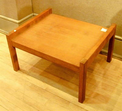 Lot 128 - Pair of Teak Occasional Tables Hans Wegner...