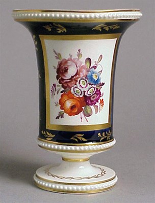 Lot 482 - Group of Three English Porcelain Spill Vases