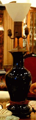 Lot 498 - Chinese Porcelain Lamp