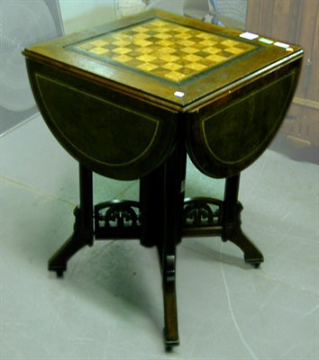 Lot 765 - Aesthetic Movement Rosewood Games Table The...