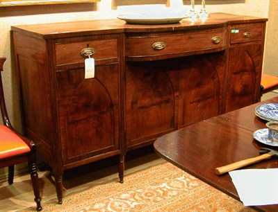 Lot 270 - Federal Mahogany Sideboard Circa 1825 The top...