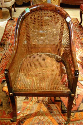 Lot 574 - Regency Style Rosewood Armchair