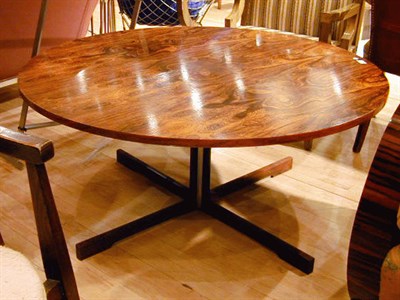 Lot 197 - Scandinavian Rosewood Low Table With a...