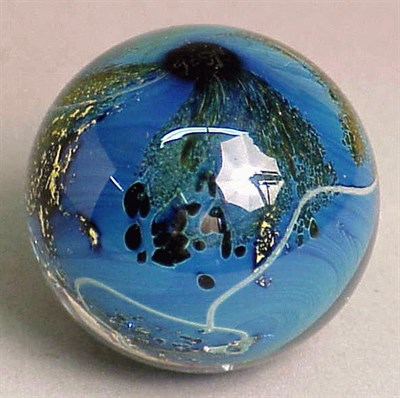 Lot 291 - Group of Seven Art Glass Spheres Josh Simpson...