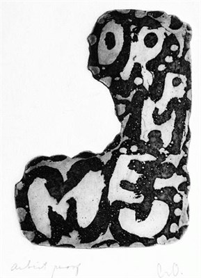 Lot 164 - Claes Oldenburg LEGS; ORPHEUM SIGN (AXSOM 13;...