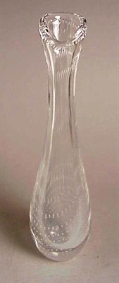 Lot 163 - Two Kosta Glass Vases and a Bowl Vicke...