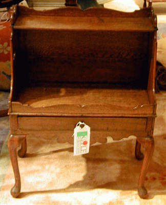 Lot 291 - Queen Anne Style Oak Side Table