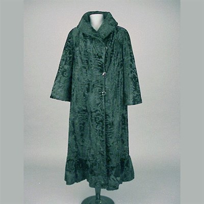 Lot 665 - Broadtail Evening Coat Mid calf length, loose...