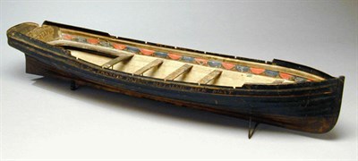 Lot 301 - Polychrome Metal Model of a Lifeboat Patented...