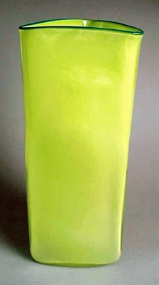 Lot 309 - Group of Three Continental Glass Vases Each of...