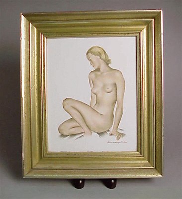 Lot 78 - Two Rosenthal Porcelain Plaques Erhard Amadeus...