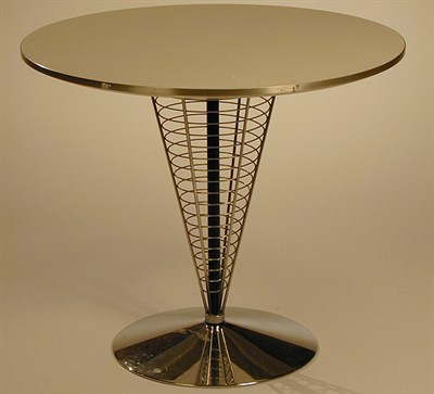 Lot 127 - Chrome Table Designed by Verner Panton The...
