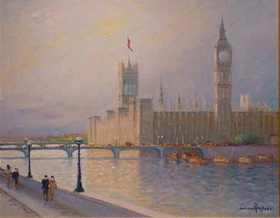 Lot 46A - Luciano Rampaso Italian, b. 1936 PARLIAMENT...