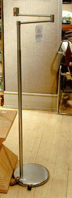 Lot 250 - Aluminum Floor Lamp Greta Von Nessen With...