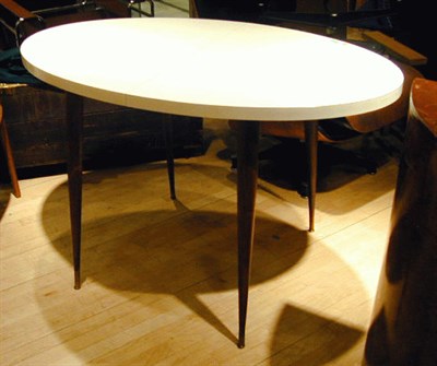 Lot 252 - Laminate and Teak Dinette Table Attributed to...