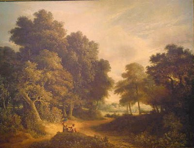 Lot 7 - Robert Ladbrooke British, 1770-1842 FIGURES AT...
