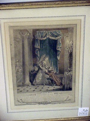 Lot 82 - After S. Freudeberg [COURTING SCENES] Four...