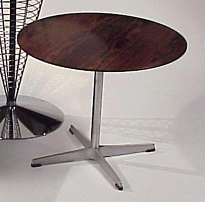 Lot 136 - Metal and Slate PK61 Low Table Poul Kjaerholm...