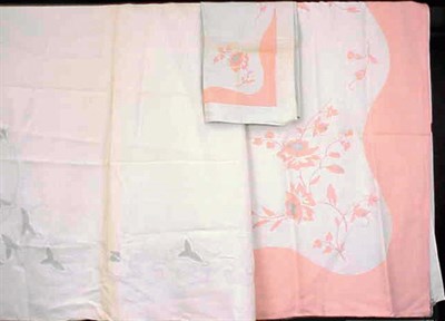 Lot 1144 - Miscellaneous Group of Colored and White Bed...
