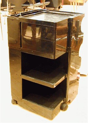 Lot 343 - Plastic Boby Cabinet Joe Columbo, 1971 Height...