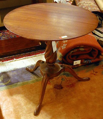 Lot 312 - Regency Style Mahogany Tripod Table