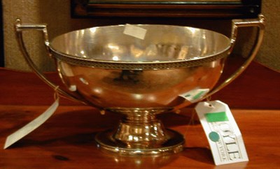 Lot 348 - American Sterling Silver Two-Handled Footed...