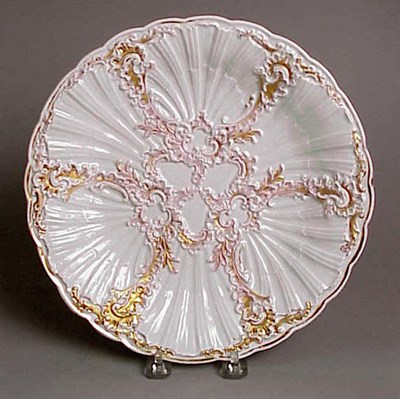 Lot 394 - KPM Porcelain Serving Bowl and Meissen...