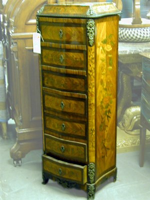 Lot 491 - Louis XV Style Bronze-Mounted Secretaire a...