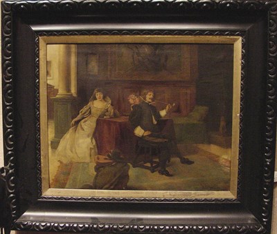 Lot 65 - Angelo Trentin German, 1850-1912 WHILING AWAY...