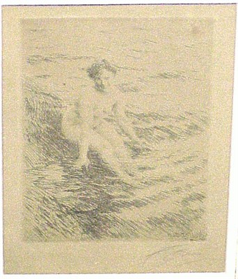 Lot 259 - Anders Zorn WET (ASPLUND 240; HJERT/HJERT 260)...