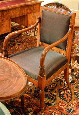 Lot 533 - Regency Mahogany Armchair