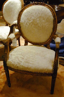 Lot 397 - Group of Three Louis XVI Style Gilt-Wood...